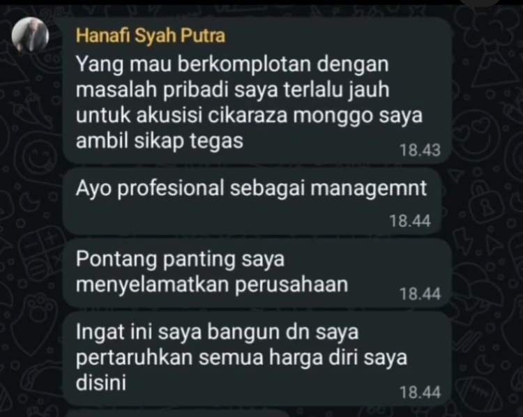 Tangkapan Layar Chat Suami Yang Selingkuh Ke Istrinya [Instagram]