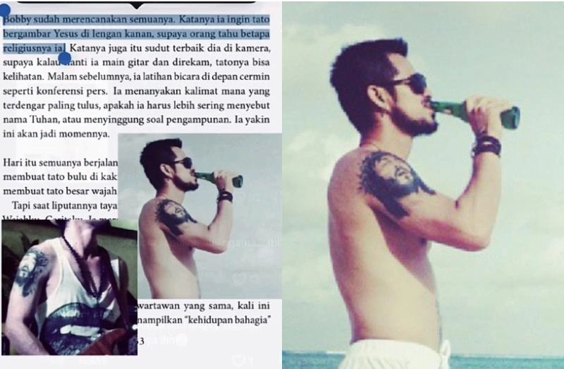 Tato Roby Tremonti Mirip Sosok Bobby Yang Diceritakan Aurelie Dalam Buku Broken Strings Tiktok