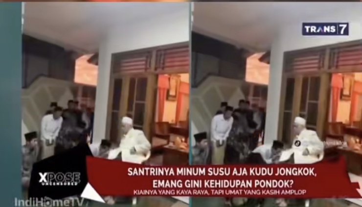 Tayangan Xpose Trans7. [TikTok]