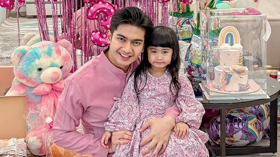 Teuku Ryan Rayakan Ultah Moana Tanpa Ria Ricis, Tulis Doa Terbaik Untuk Sang Putri