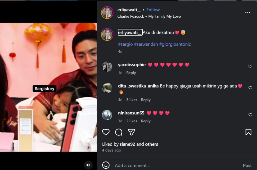 Thalia Dipelukan Giorgio [Sumber: Instagram]