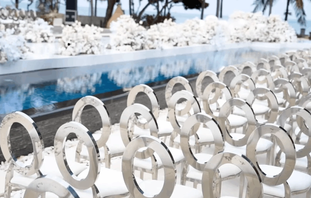 The Royal Santrian lokasi pernikahan Ranty Maria dan Rayn Wijaya. [YouTube/TS Media]