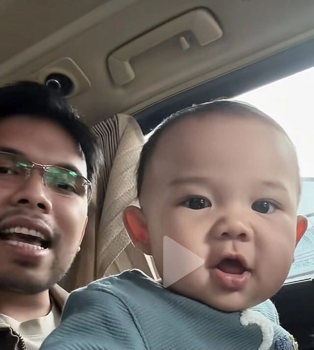 Thoriq Dan Arash di Dalam Mobil Menuju PAUD [Tiktok]