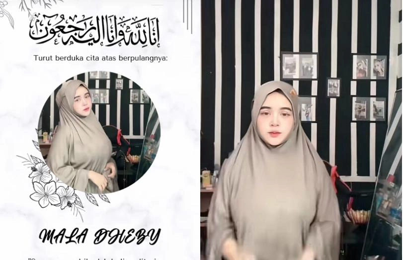 Tiktokers Mala Dheby Meninggal Dunia Tiktok