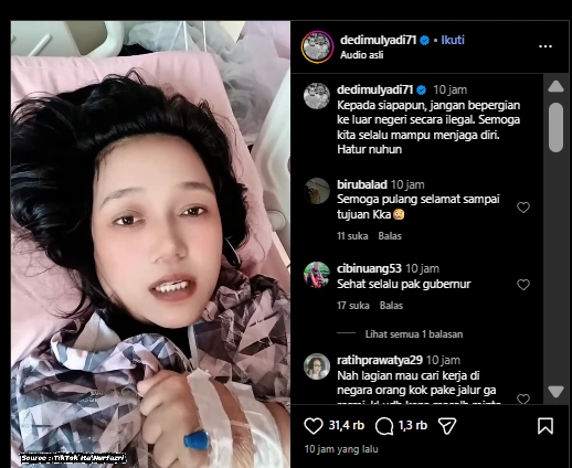 Tkw Asal Pangandaran Minta Pertolongan Dedi Mulyadi Cc Instagram