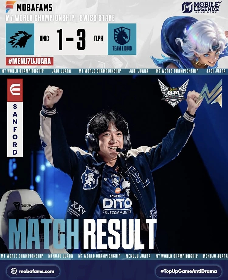 Tlph Berhasil Kalahkan Onic 2 [Instagram]