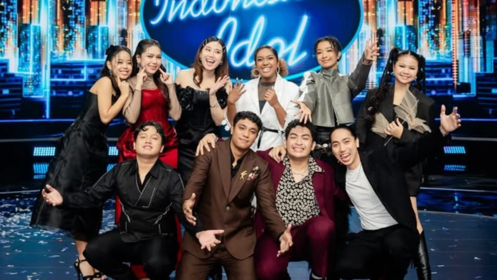 Top 10 Indonesian Idol Season 14 yang akan tampil minggu depan. [Instagram]