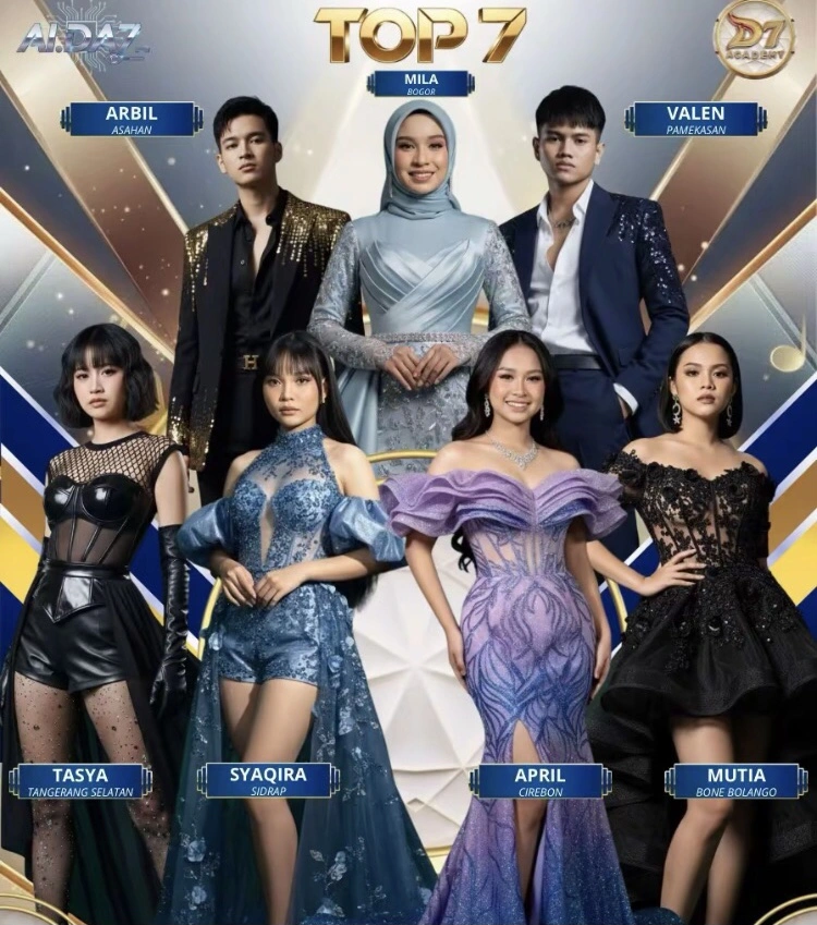 Top 7 Da7 Indosiar (Instagram)