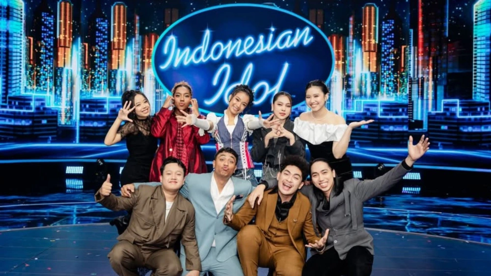 Top 9 Indonesian Idol Season 14. [Instagram]