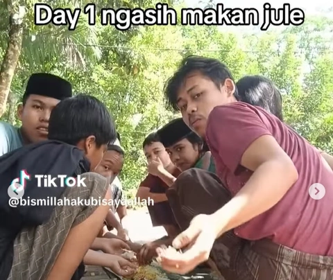 Tren Kasih Makan Jule Yang Viral Instagram