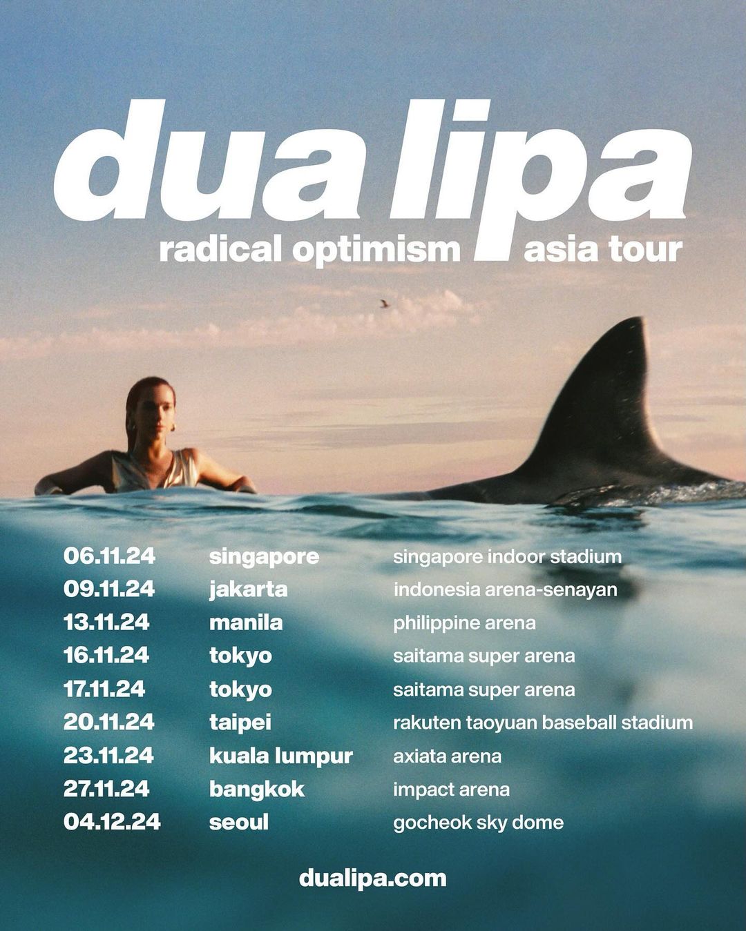 Yeay! Dua Lipa Bakal Konser di Jakarta pada 9 November, Tiket Dibuka Bulan Juni