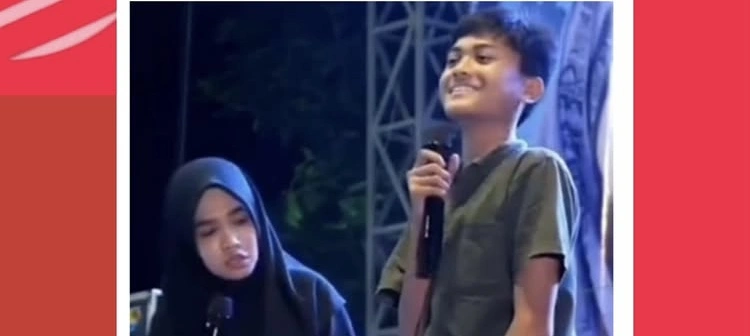 Umi Laila Saat Bercanda Yang Tidak Pantas Pada Seorang Anak Lelaki (Instagram)