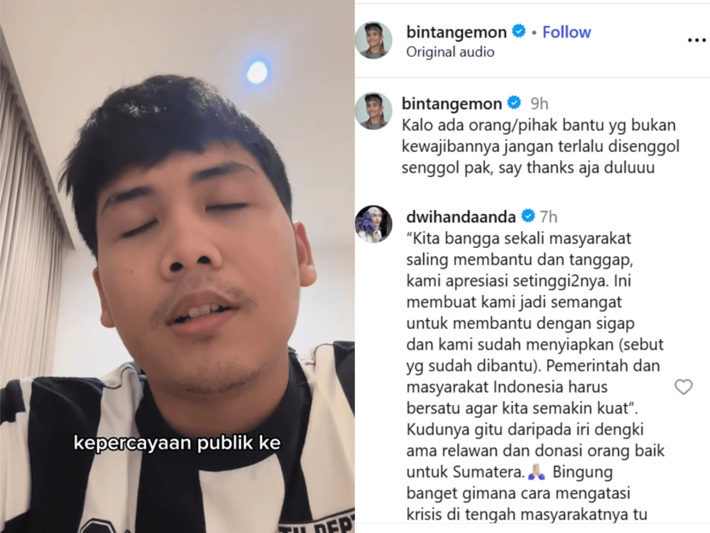 Unggahan Bintang Emon [Instagram]