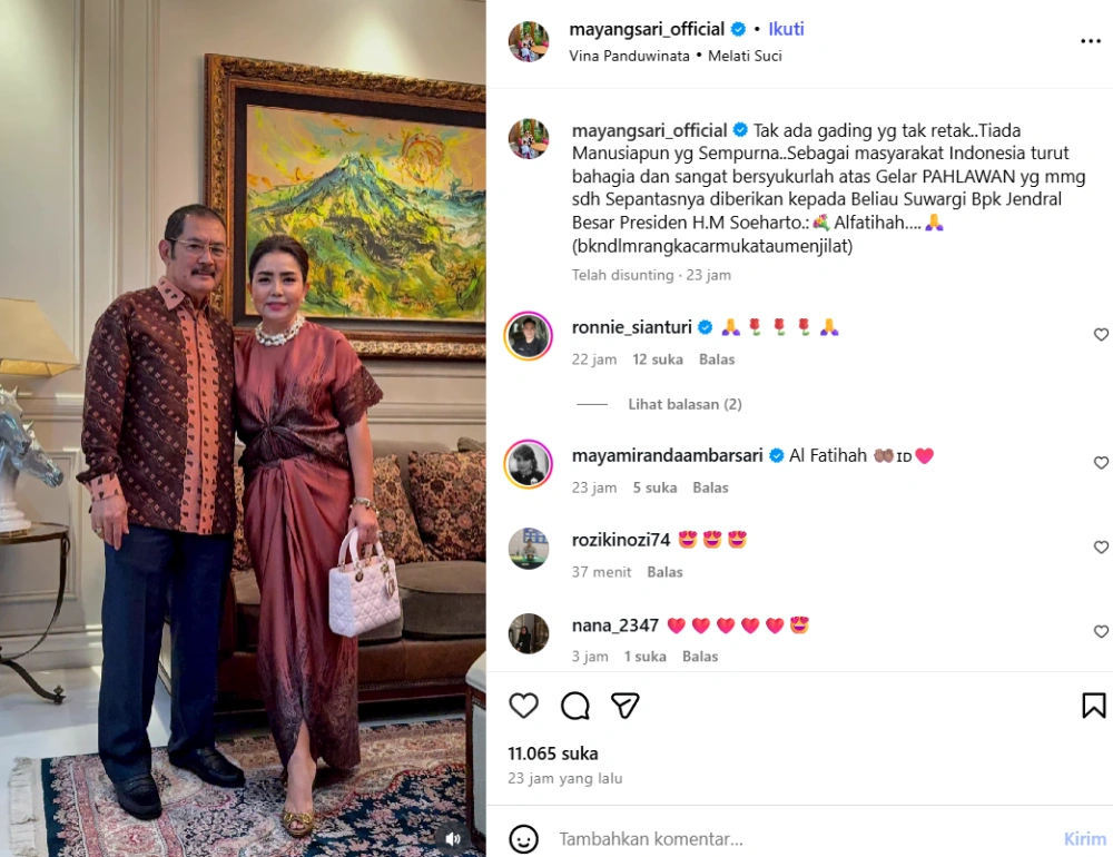Unggahan Mayangsari Unggahan Mayangsari Instagram Mayangsari Official