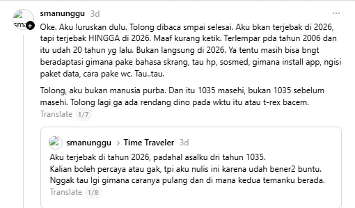 Unggahan Pertama Smanunggu (Threads)