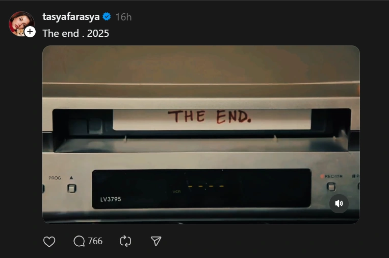 Unggahan Tasya Farasya [Sumber: Threads]