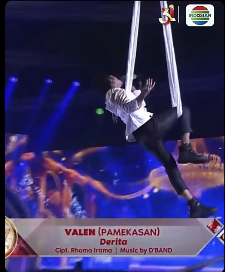 Valen Saat Tampil Di Grand Final Ii Da7 Indosiar [Instagram]