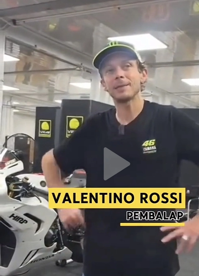 Valentino Rossi Saat Beri Komentar Sirkuit Mandalika 2 [Tiktok]