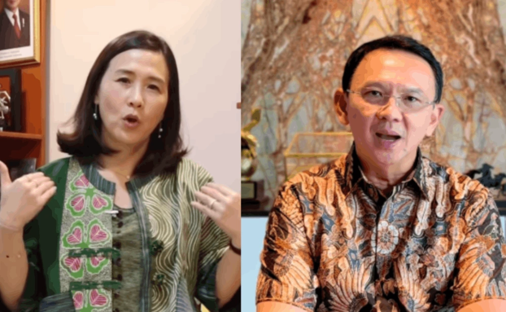 Veronica Tan dan Ahok. [Instagram]