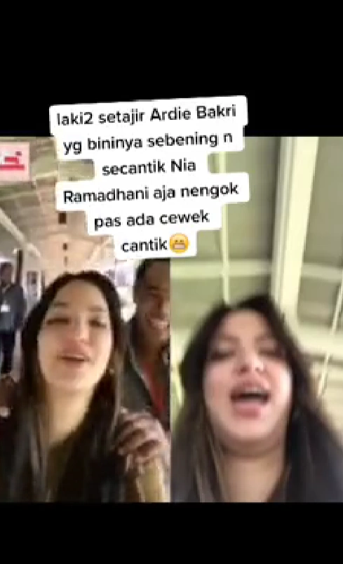 Video Lawas Nia Ramadhani Protes Sikap Genit Ardi Bakrie Viral Lagi [sumber: Tiktok Ifaipe14]
