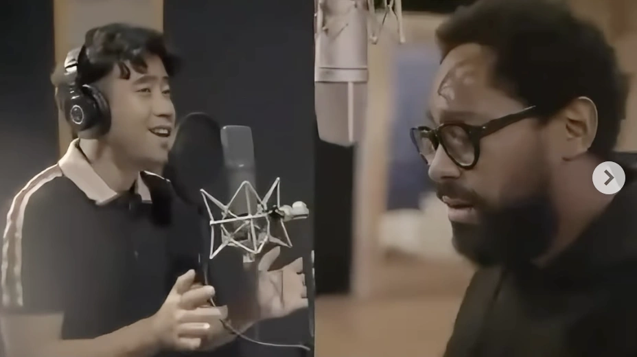 Vidi Aldiano dan PJ Morton. [Instagram]