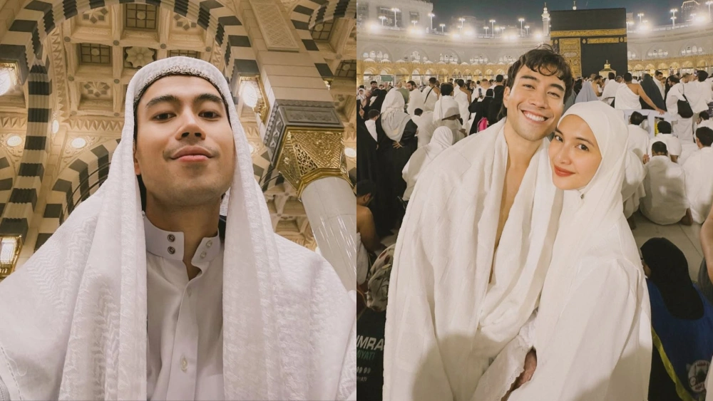 Vidi Aldiano dan Sheila Dara di Mekkah. (Instagram)