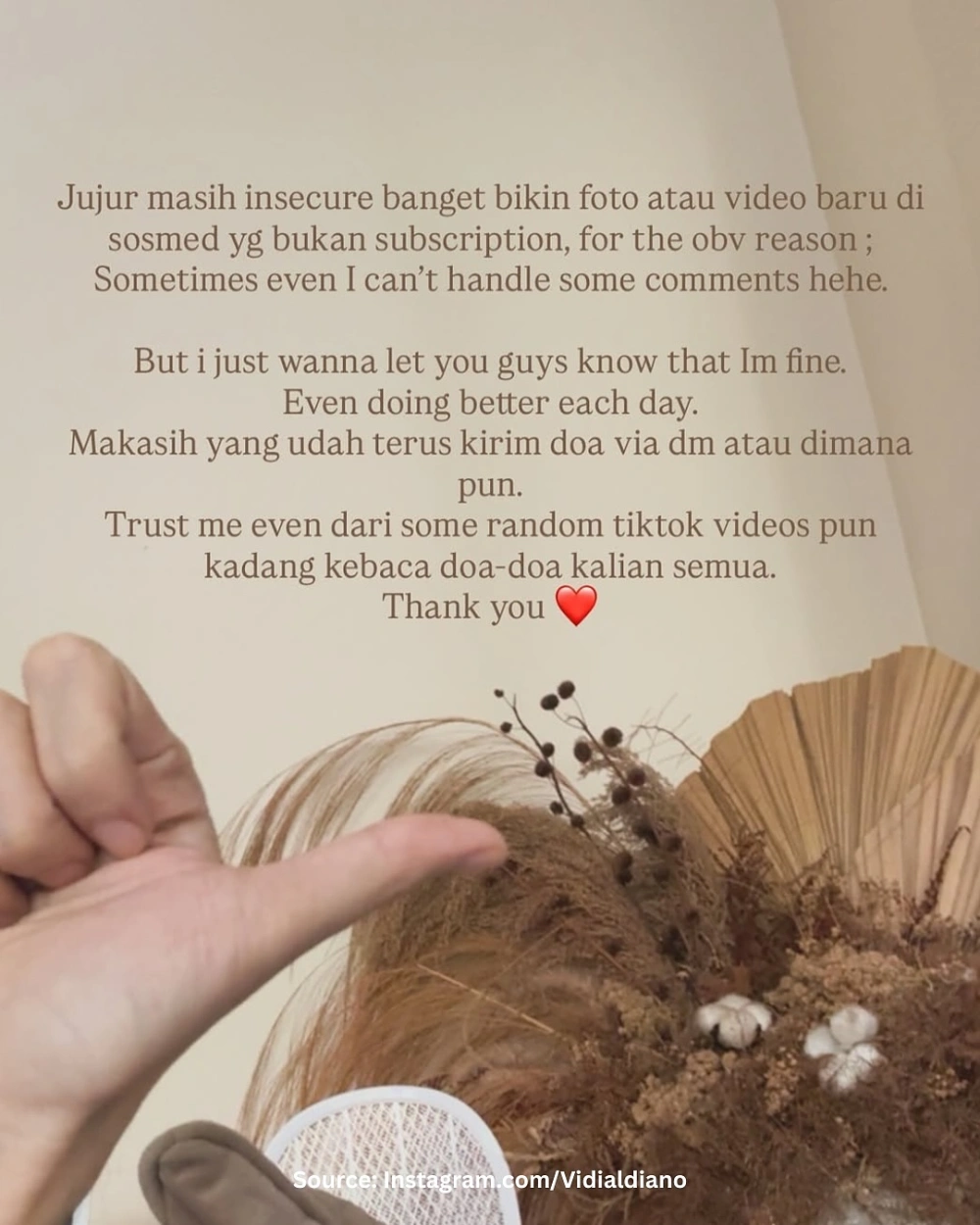 Vidi Aldiano Insecure Dan Enggan Baca Komentar Instagram Bushcoo