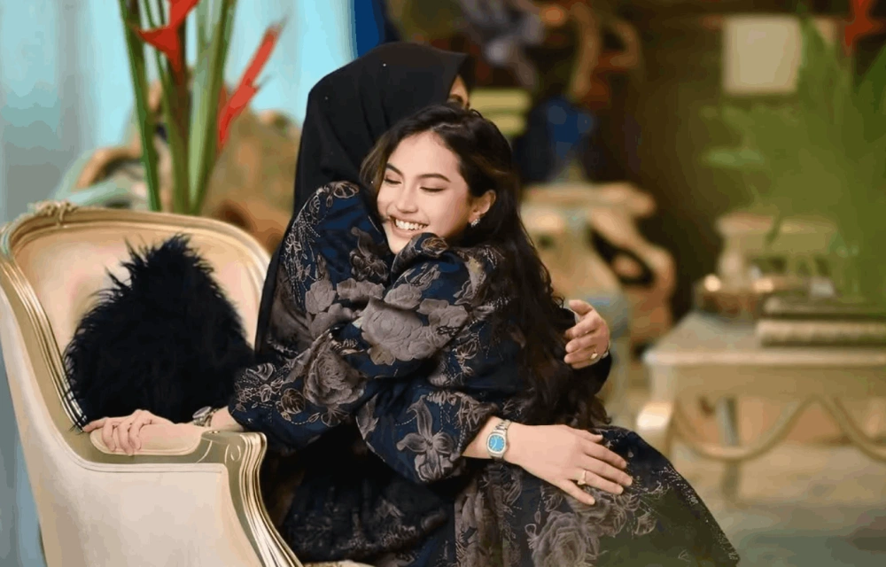 Vie Zaara putri Vie Shantie dari pernikahan sebelumnya dengan aktor Malaysia. [Instagram]