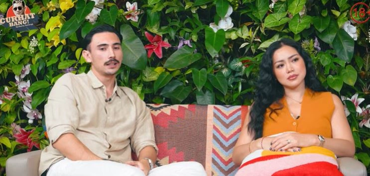 Vincent Verhaag Dan Jessica Iskandar [sumber: Youtube Curhat Bang Denny Sumargo]