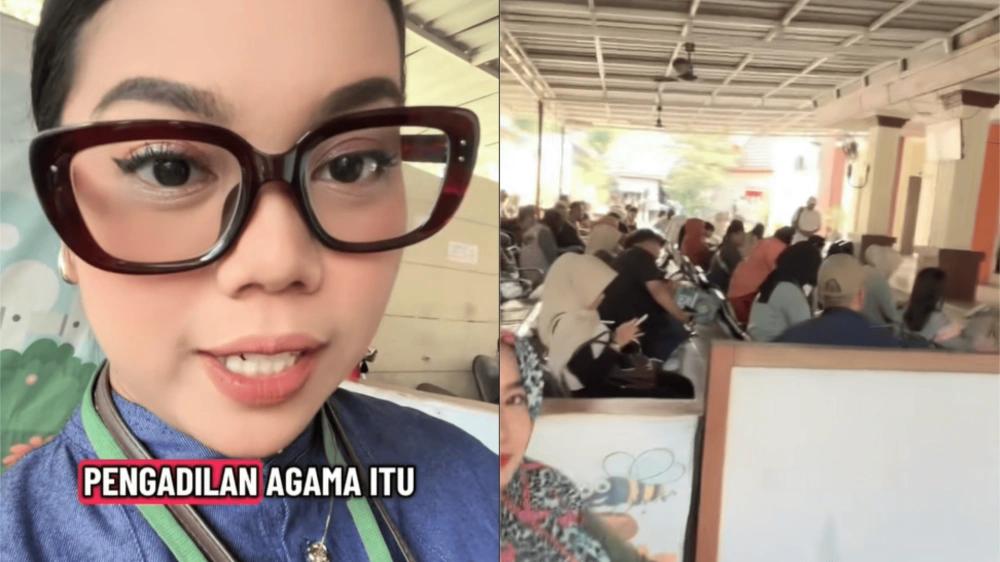 Viral Antrean Pengadilan Agama Membludak [Tiktok]