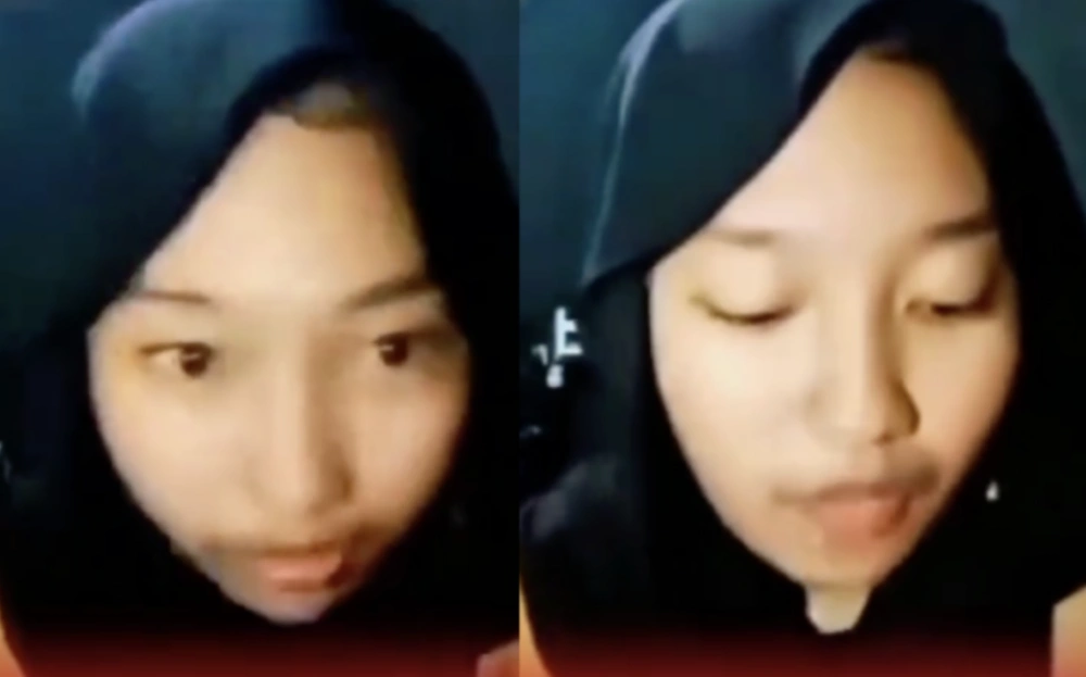Viral Cewek Meludahi Al Quran Original. [TikTok]