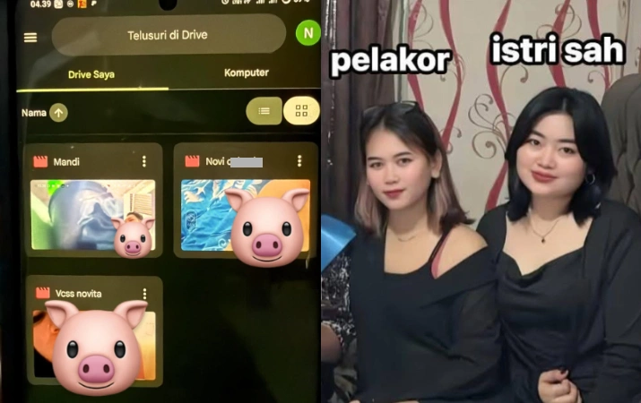 Viral Istri Sah Labrak Pelakor Yang Adalah Sahabatnya Sendiri [Sumber: Instagram]