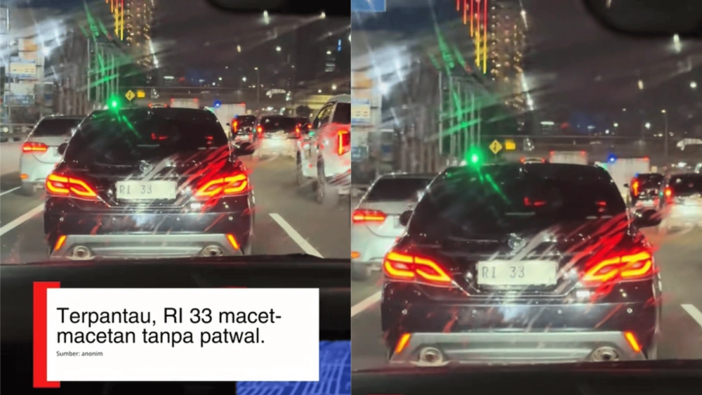 Viral Mobil Ri 33 Macet-Macetan [Tiktok]