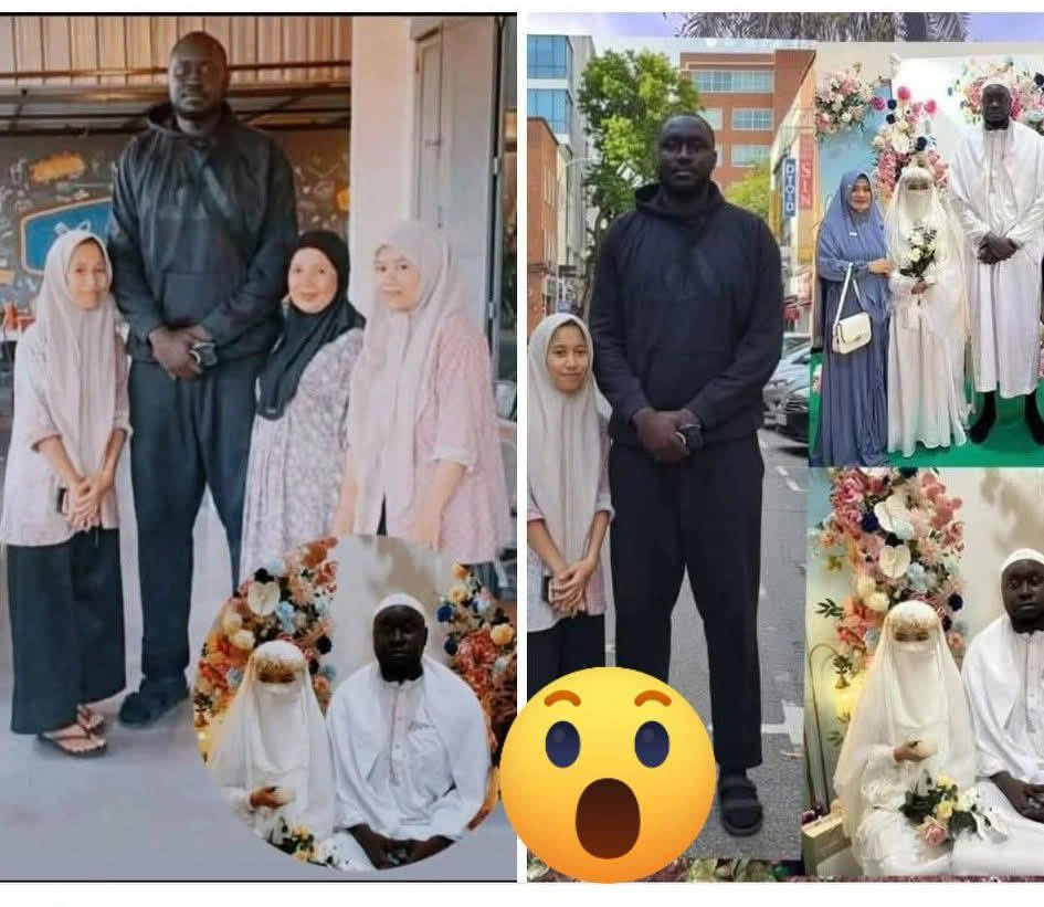 Viral Pria Afrika Nikahi Gadis Luwu Sulsel [Sumber: Facebook]