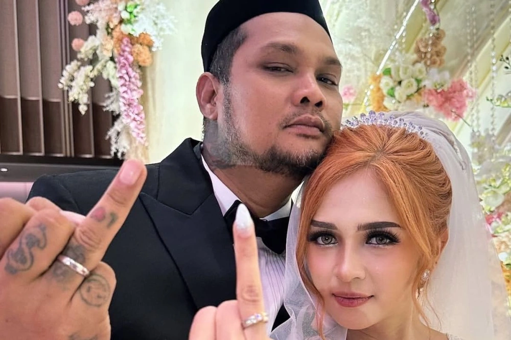Virgoun Resmi Menikah Dengan Lindi Fitriyana [sumber: Instagram Virgoun]