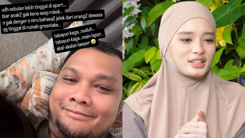 Bantahan Virgoun soal tudingan Inara Rusli tentang asap rokok yang berdampak pada anak-anaknya. [Instagram]