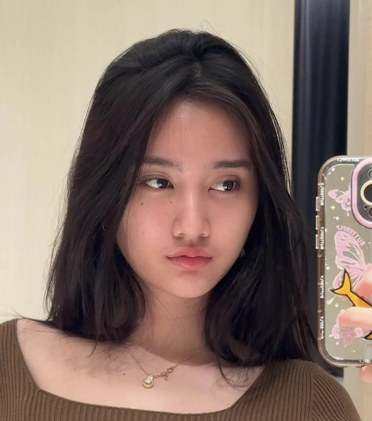 Wajah TikToker Saylviee [Instagram]