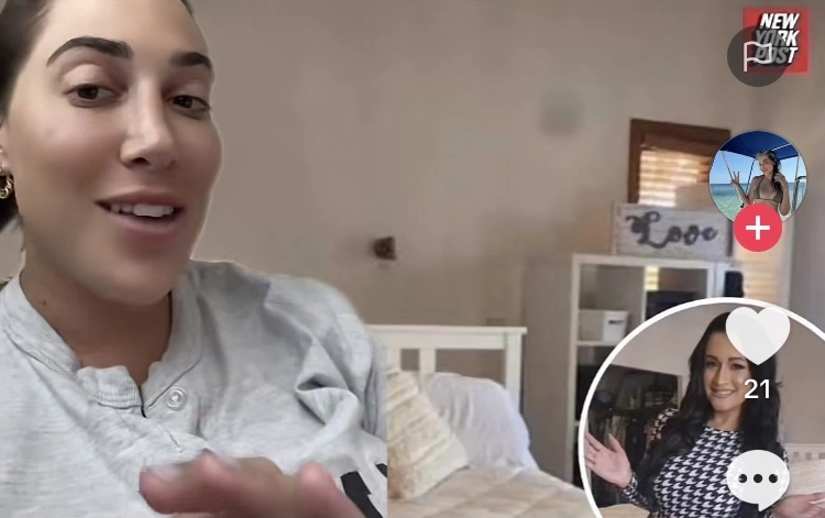 Wanita Yang Menyewakan Setengah Tempat Tidurnya Kanan Bawah (Tiktok)