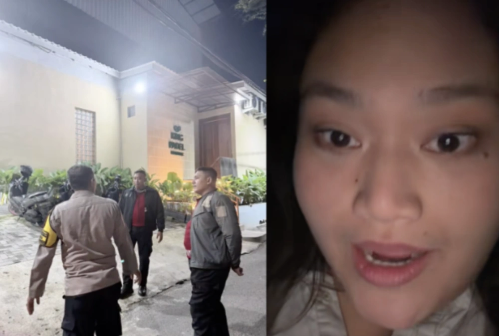 Akun TikTok @mengejarhei mengeluhkan kebisingan dari King Padel Kemang. [TikTok]