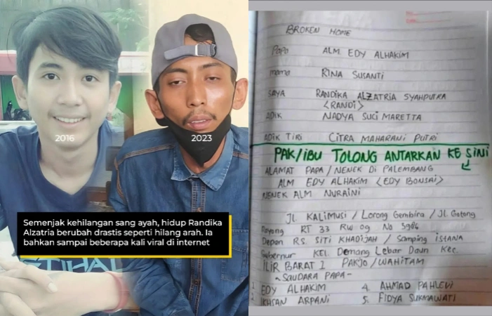 Wasiat Randika Alzatria Asal Palembang Cc Instagram