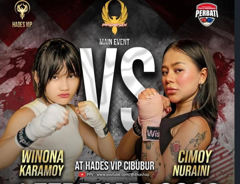 Winona Vs Cimoy Di Pertandingan Boxing Instagram
