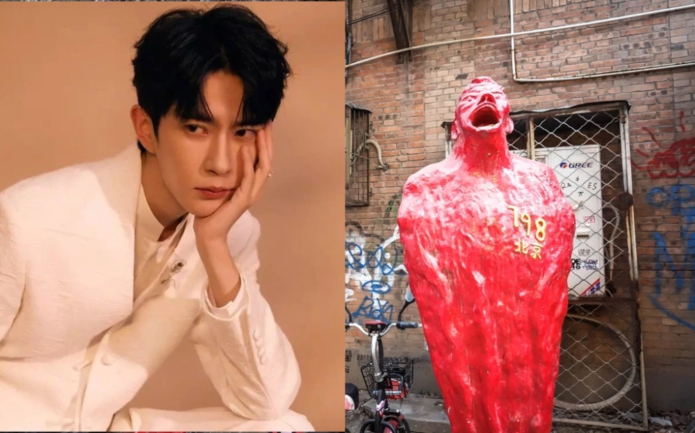 Yu Menglong dan Museum 798. (Weibo/Trip.com)