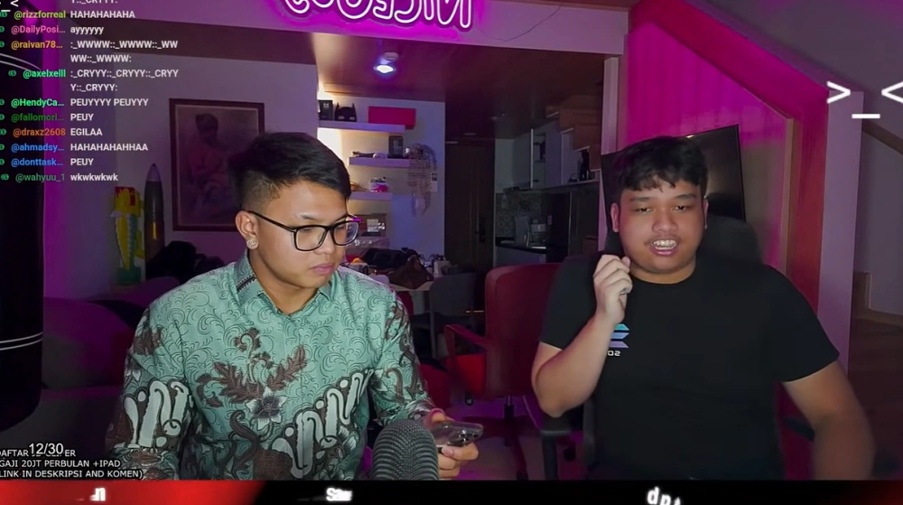 Yudo Achilles Sadewa Di Kanal Streaming Bigmo [Sumber: Youtube]