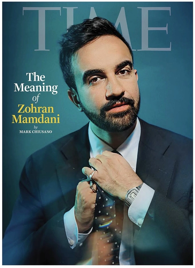 Zohran Mamdani Jadi Sampul Majalah Time (Instagram)