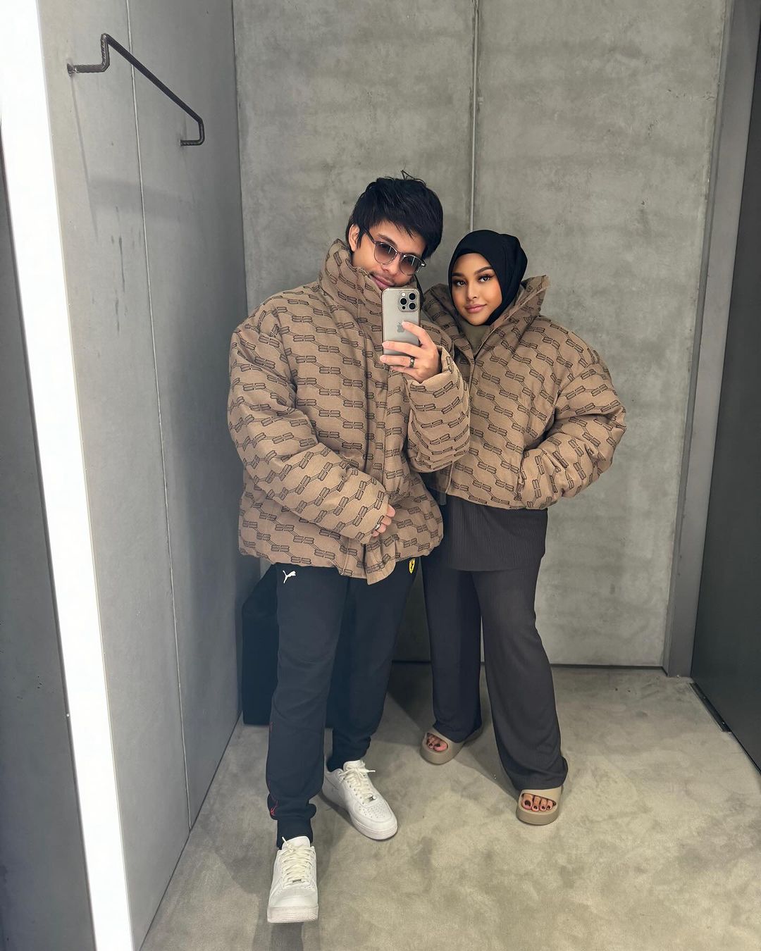 Aurel Hermansyah dan Atta Halilintar. (Instagram/aurelie.hermansyah)