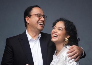 Anies Baswedan dan putrinya. [Instagram]