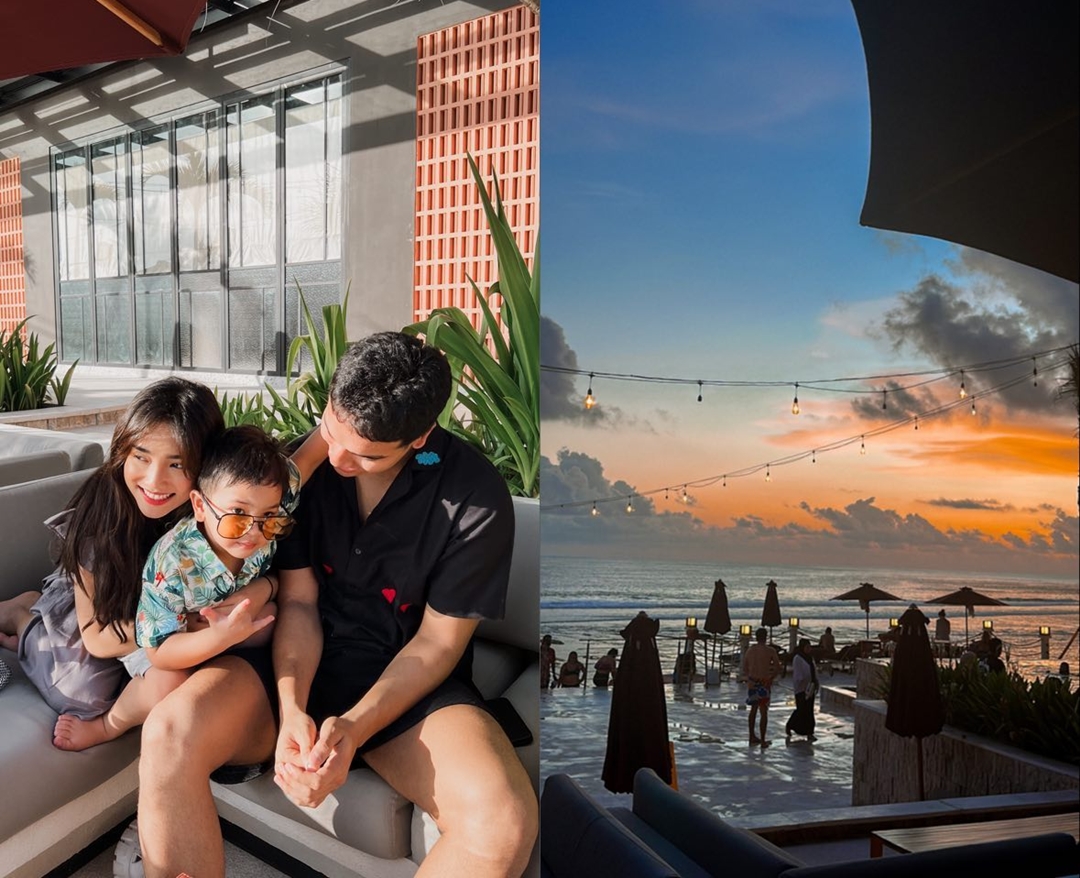 Liburan Fuji di White Rock Beach Club Bali [Instagram]