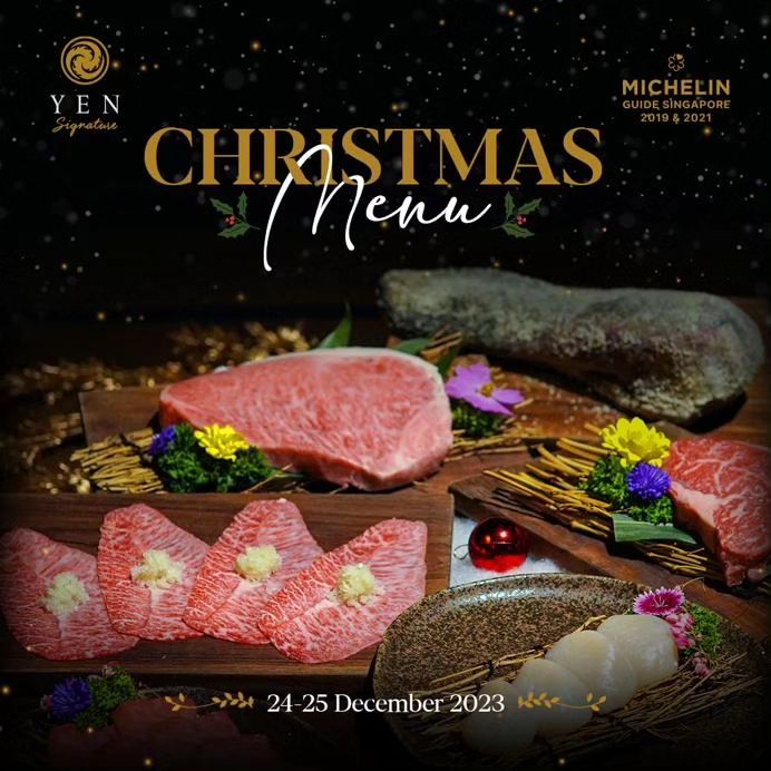 Menu Natal Yen Signature [Instagram]