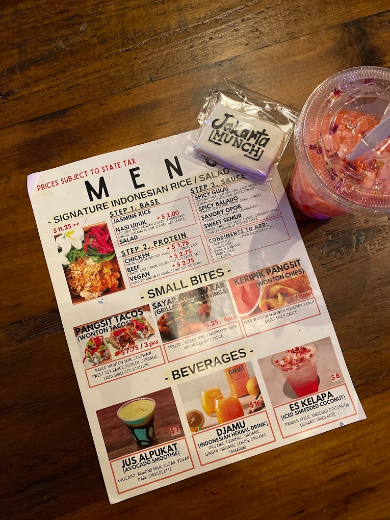 Menu di Jakarta Munch [Google Maps]