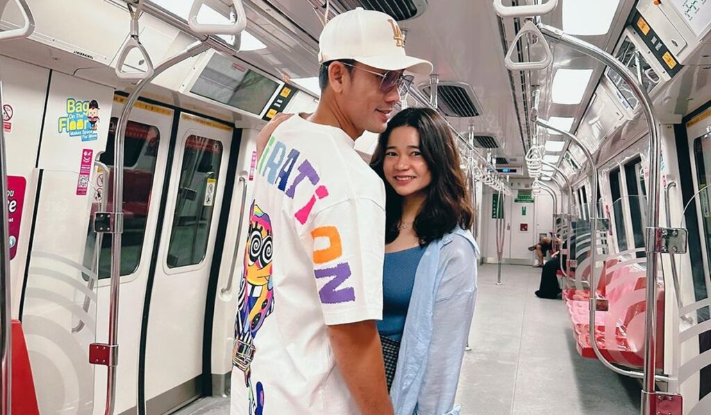 Denny Sumargo dan istri, Olivia Allan